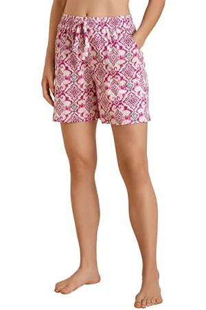 Calida Favourites Shorts Damen, temperaturausgleichend und atmungaktiv, superleichte und extrafeine Qualität, mit Seitentaschen
