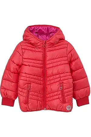 QS by s.Oliver Junior Mädchen Jacken Outdoor, Langarm, RED, 122 cm
