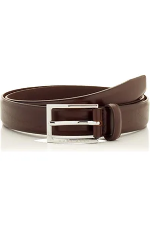 HUGO BOSS Herren Ceddy_Sz30 Gürtel, Dunkelbraun, 110