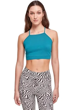 Urban classics Damen TB2600-Ladies Triangle Top Trägershirt/Cami Shirt, , XL