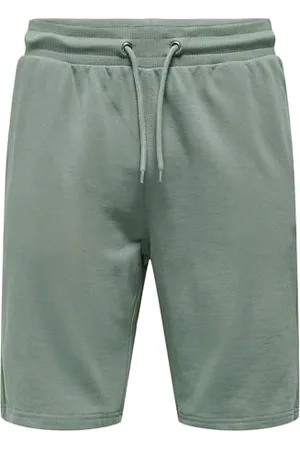 Only & Sons Herren O&S Kurze Jogginghose Basic Shorts Jogger Sweat Pants Training Freizeit ONSNEIL, Farben: , Größe:M