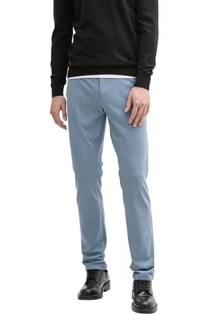TOM TAILOR Herren Jersey Travis Slim Fit Chino Hose, , 34/34