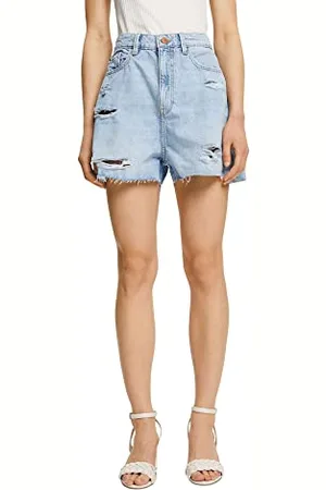 ESPRIT Damen 052CC1C304 Jeans-Shorts, , 29