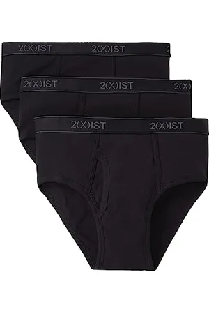 2Xist )IST Herren-Slip, Baumwoll-Stretch, 3er-Pack, , M