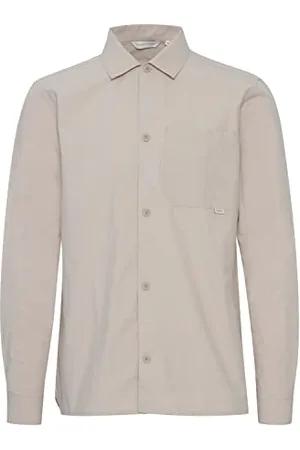Casual Friday CFAlvin Relaxed fit Shirt Herren Freizeithemd Hemd Club-Kragen hochwertige Baumwoll-Qualität, Größe:XL, Farbe:Chateau Gray (154503)