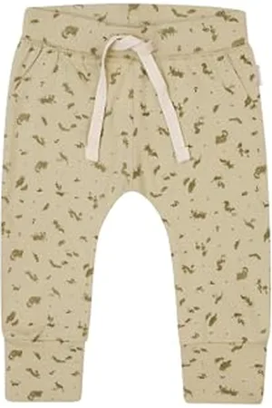 Noppies Unisex Baby Pants Gray Slim Fit Allover Print Hose, , 68 EU
