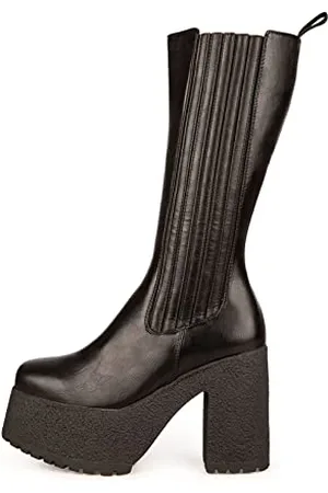 Lamoda Damen Long Division Mid Calf Boot, , 40 EU