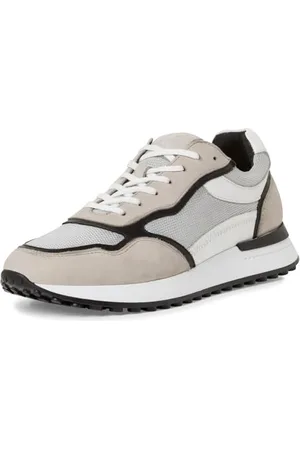 Marco Tozzi By Guido Maria Kretschmer Herren Sneaker flach aus Leder mit dicker Sohle, Mehrfarbig , 46 EU