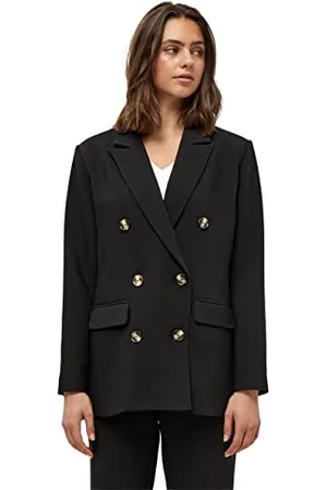 Peppercorn Angelia Polly Blazer | Blazer Damen In Schwarz | Frühling Blazer Damen Elegant | Größe 36