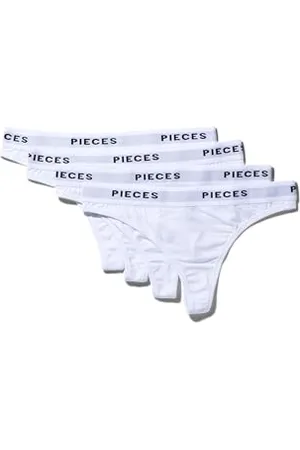 Pieces® Pclogo Lady Thong 4 Pack Noos Bc
