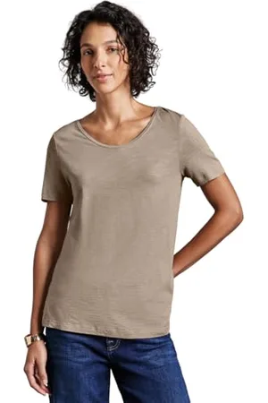 Street one Damen A322897 Basic T-Shirt in Unifarbe, , 36