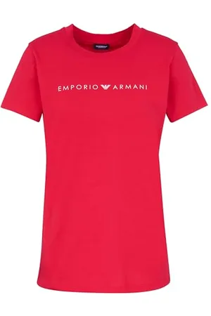 Emporio Armani Damen Iconic Logoband T-Shirt, , XL