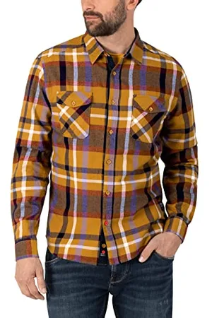 Timezone Herren Flanell Shirt Hemd, , XL
