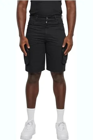 Urban classics Herren TB6703-Baggy Cargo Shorts, Black, 28