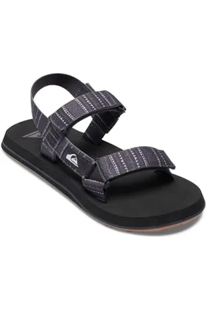 Quiksilver Herren Monkey Caged Sandal, Grey/Grey/Black, 45 EU