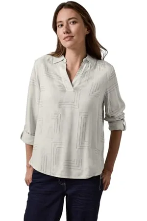 CECIL Bluse mit Folienprint