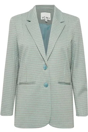 Ichi IHKATE Cameleon Oversize BL Damen Blazer Jackenblazer 70% Polyester, 28% Viskose, 2% Elasthan Loose fit, Größe:L, Farbe:
