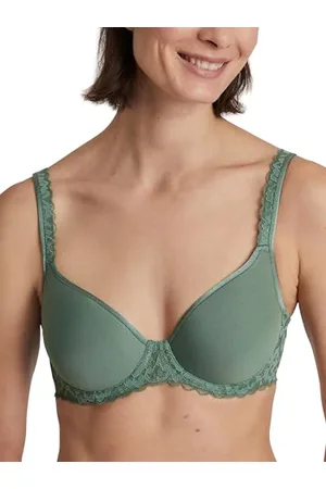 Calida Natural Comfort Lace Spitzen-BH Damen, verstellbare Träger, mit Spitzendetails, mit Bügeln