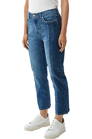 QS by s.Oliver Damen 120.10.202.26.180.2110711 Hose 7 8 KAROLIN Cropped, , 40 EU