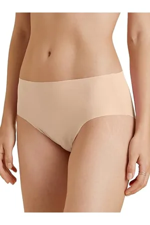 Calida Natural Skin Seamless-Midi-Slip Damen, nahtlos, temperaturausgleichend und schnelltrocknend