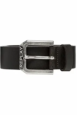 Replay Herren Gürtel aus Leder, (Braun), 85