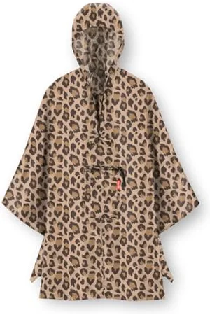 Reisenthel Mini maxi poncho – Klein verpackter Regencape aus hochwertigem Polyestergewebe – Ansprechendes Design mit weiter Kragenöffnung