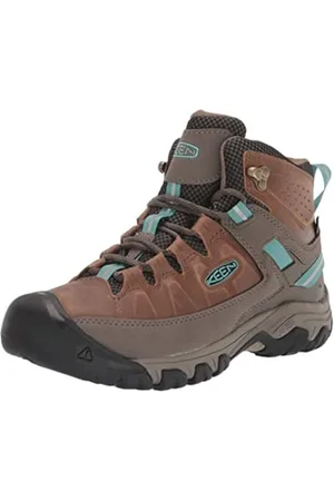 Keen Damen Targhee 3 Mid Waterproof Wanderstiefel, Toasted Coconut/Porcelain, 42 EU