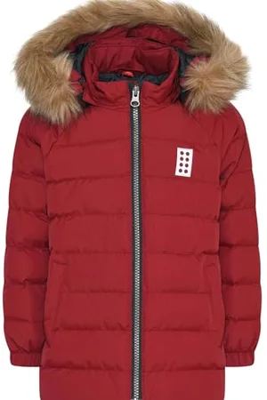 LEGO Wear Wear Mädchen Wear Mädchen Winterjacke mit Fake Fell 3.000 Wassersäule Atmungsaktiv Lwjenni 700 Jacke, , 86 EU