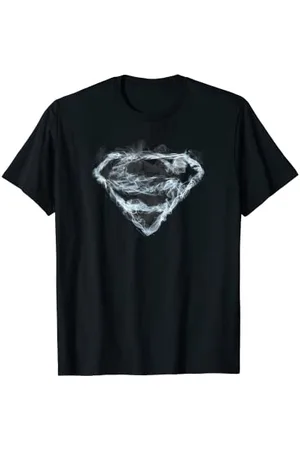 DC Comics Originals Superman Smoking Shield T-Shirt, Unisex-Erwachsene, , S