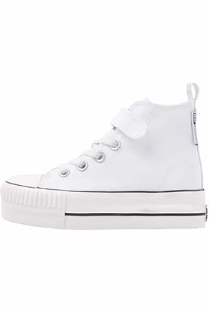 British Knights Kaya MID Sneaker, White, 29 EU