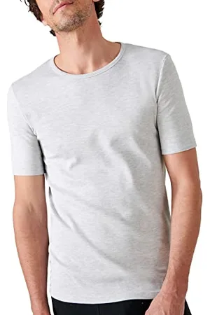 Damart Herren Kurzarm-Shirt, Wärmegrad Medium 3. Thermounterwäsche-Oberteil, Grau (Grau China), XL