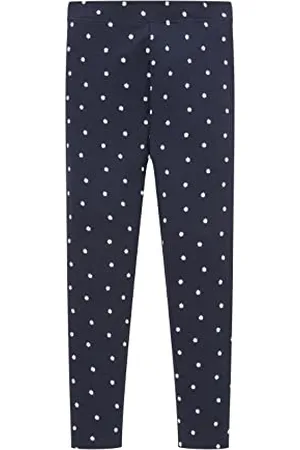 TOM TAILOR Mädchen Kinder Leggings mit Punkten 1037044, Blau, 92-98