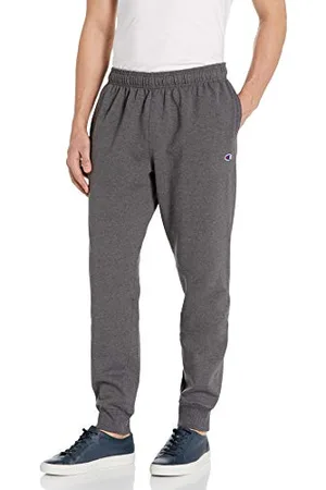 Champion Herren Powerblend retro fleece joggingbroek Unterhose, Dunkelgrau, M EU