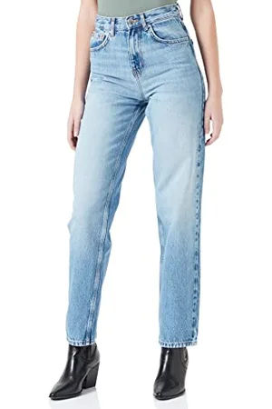 ONLY Damen Onlrobyn Ex Hw Str Lo Ak Dnm Dot536 Noos Jeans, 1, 27W / 34L EU