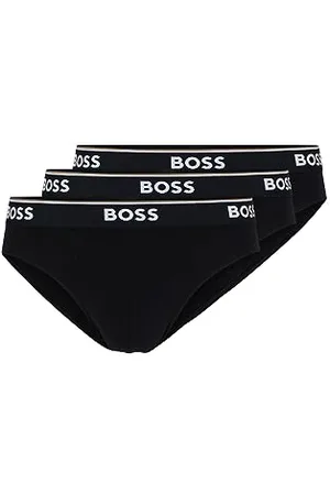 HUGO BOSS Herren 3er-Pack Klassische Stretch-Slips mit normaler Passform Slip, , Medium
