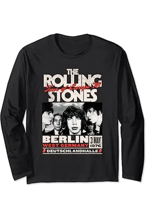 The Rolling Stones Die Rolling Stones Berlin 76 Langarmshirt