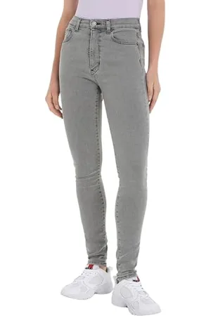 Tommy Hilfiger Damen Jeans Hose Sylvia Skinny Fit, Blau ( Black), 27W/30L