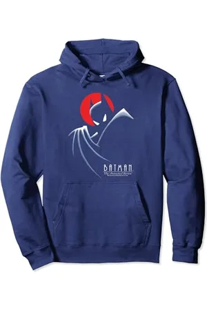 Batman : The Animated Series Behind The Cape Pullover Hoodie