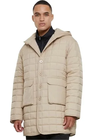 Urban classics Herren TB6383-Polar Fleece Lined Parka Jacke, , 5XL