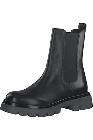 QS by s.Oliver Damen 5-5-25414-29 Chelsea-Stiefel, Black, 41 EU