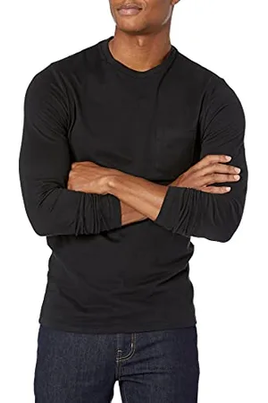 Amazon Herren Langärmeliges T-Shirt, Schmale Passform, , XXL