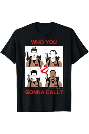 Ghostbusters Who You Gonna Call Group Shot Panels T-Shirt