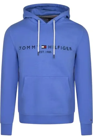 Tommy Hilfiger Herren Hoodie Tommy Logo Hoody mit Kapuze, , XS