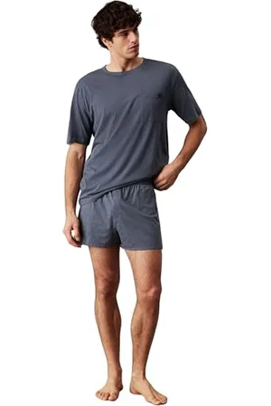 Calvin Klein Herren Pyjama-Set Kurz, , M