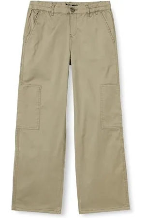 NAME IT Mädchen Nlfflip Twi Lw Wide Cargo Pant Noos, , 158