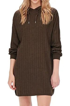 ONLY Female Strickkleid Langes Strickkleid