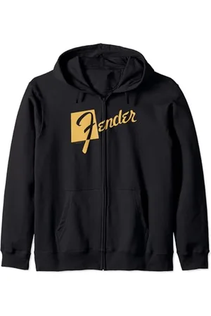 Fender Classic Retro Orange Logo Kapuzenjacke