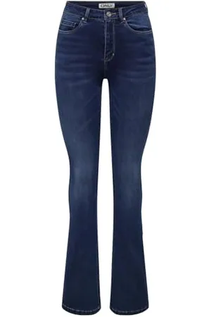 ONLY Female Flared fit Jeans ONLROYAL Hohe Taille Ausgestellt Jeans