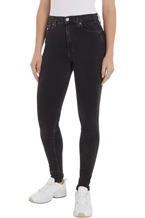 Tommy Hilfiger Damen Jeans Hose Sylvia Skinny Fit, Blau ( Black), 29W/30L