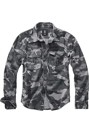 Brandit Vintage Shirt Long Sleeve, Farbe: , Größe: XL